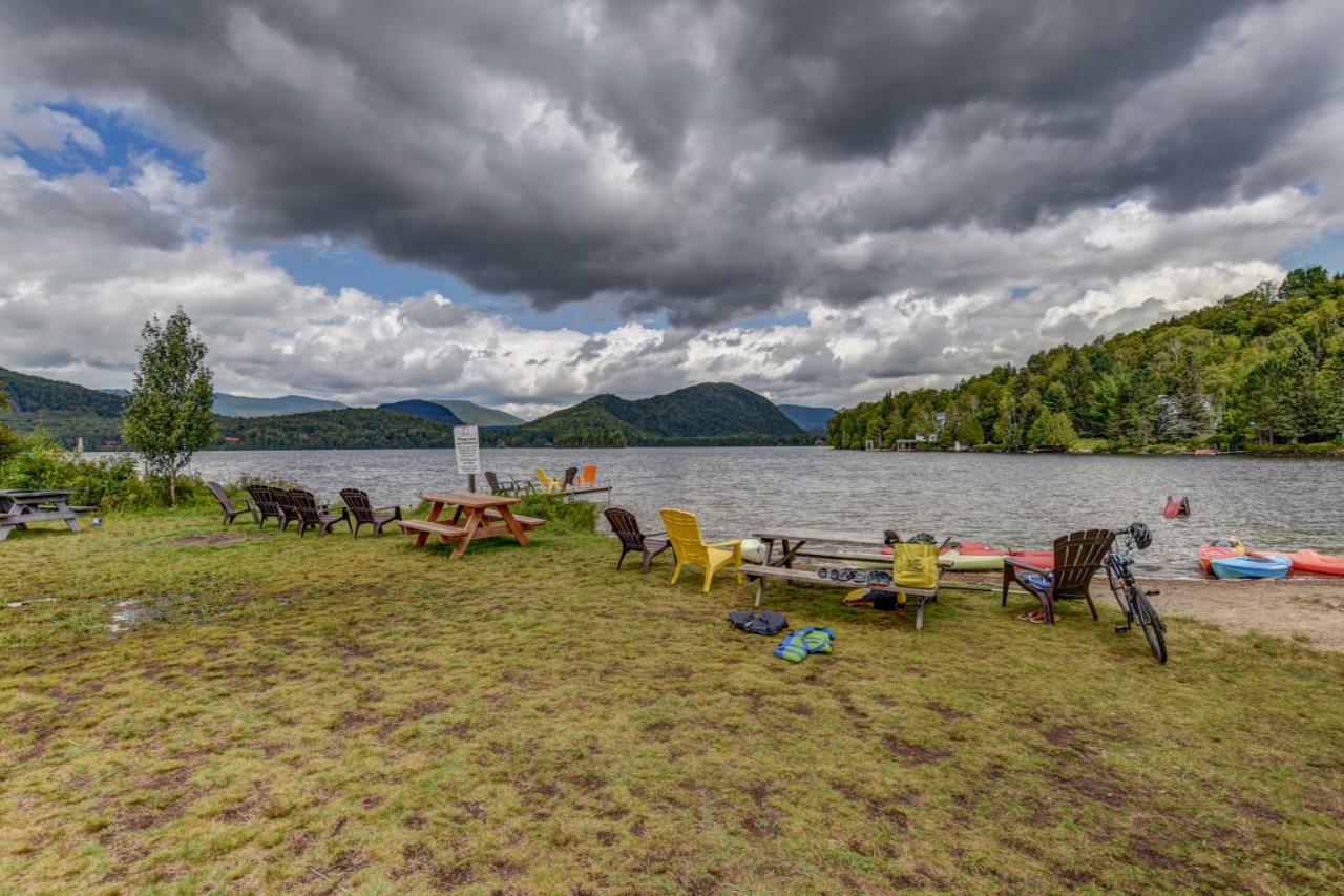 Chic Log Chalet With Hot Tub - Mont-Tremblant North Side By Reserver.Ca Lac-Superieur Esterno foto